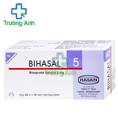 Bihasal 5 - Thuốc điều trị đau thắt ngực và tăng huyết áp